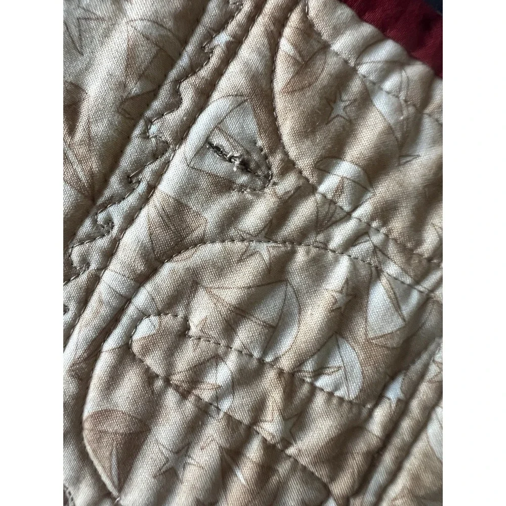 Nautical Coastal Quilted Throw Lighthouse Sailboat Beach 35x41 Wall Hanging